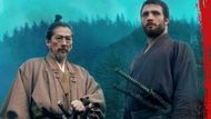 Lord Yoshii Toranaga and John Blackthorne (Image Source: Instagram @shogunfx)